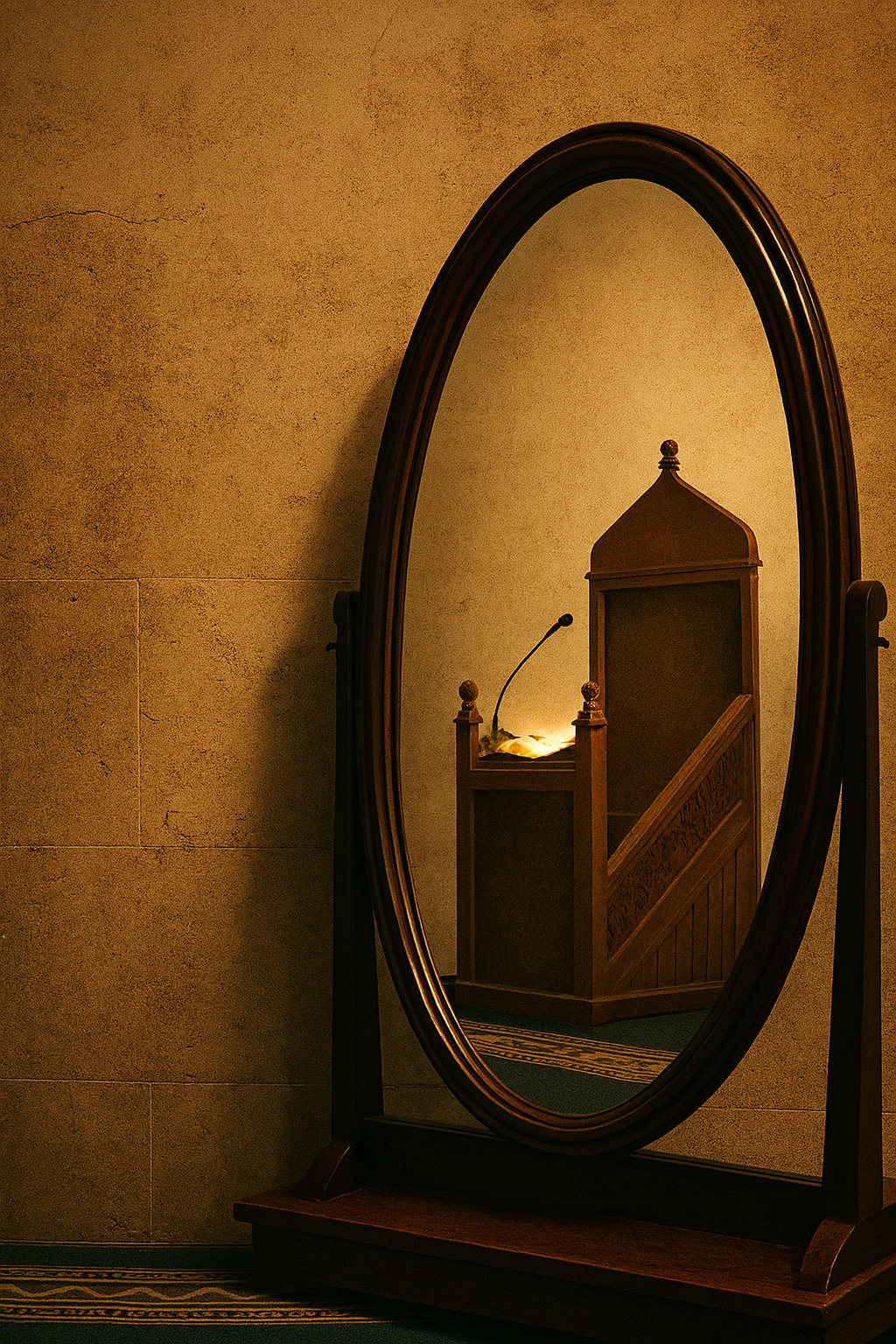 المنبر والمرآة: حين يُدين الإمام ما لم يُربّ نفسه عليه