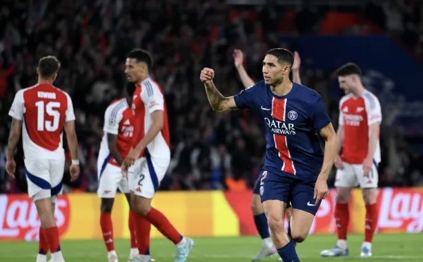 أشرف حكيمي يقود باريس سان جيرمان للاحتفاظ بلقب دوري أبطال أوروبا