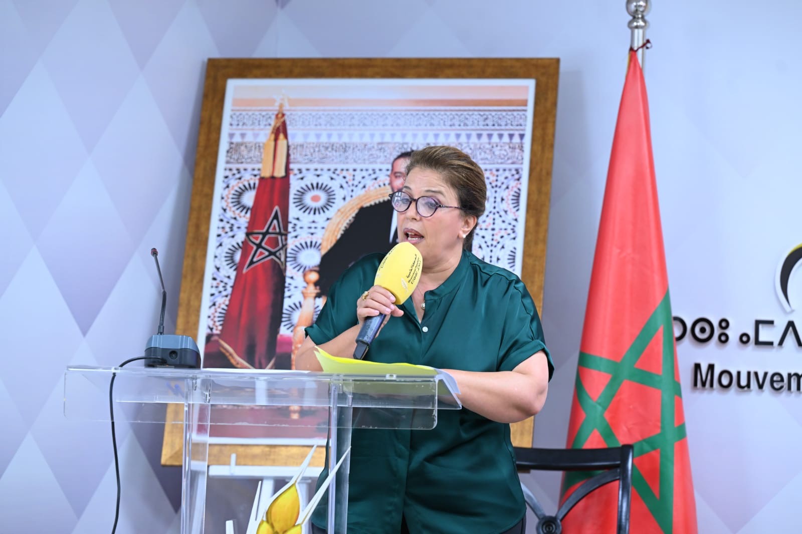 منظمة النساء الحركيات تعبر عن انخراطها في البديل المجتمعي الذي يربط بين الدولة الاجتماعية والمناصفة الفعلية